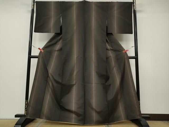 平和屋着物○本場縞大島紬 縞 正絹 逸品 CAAY5176ut - メルカリ