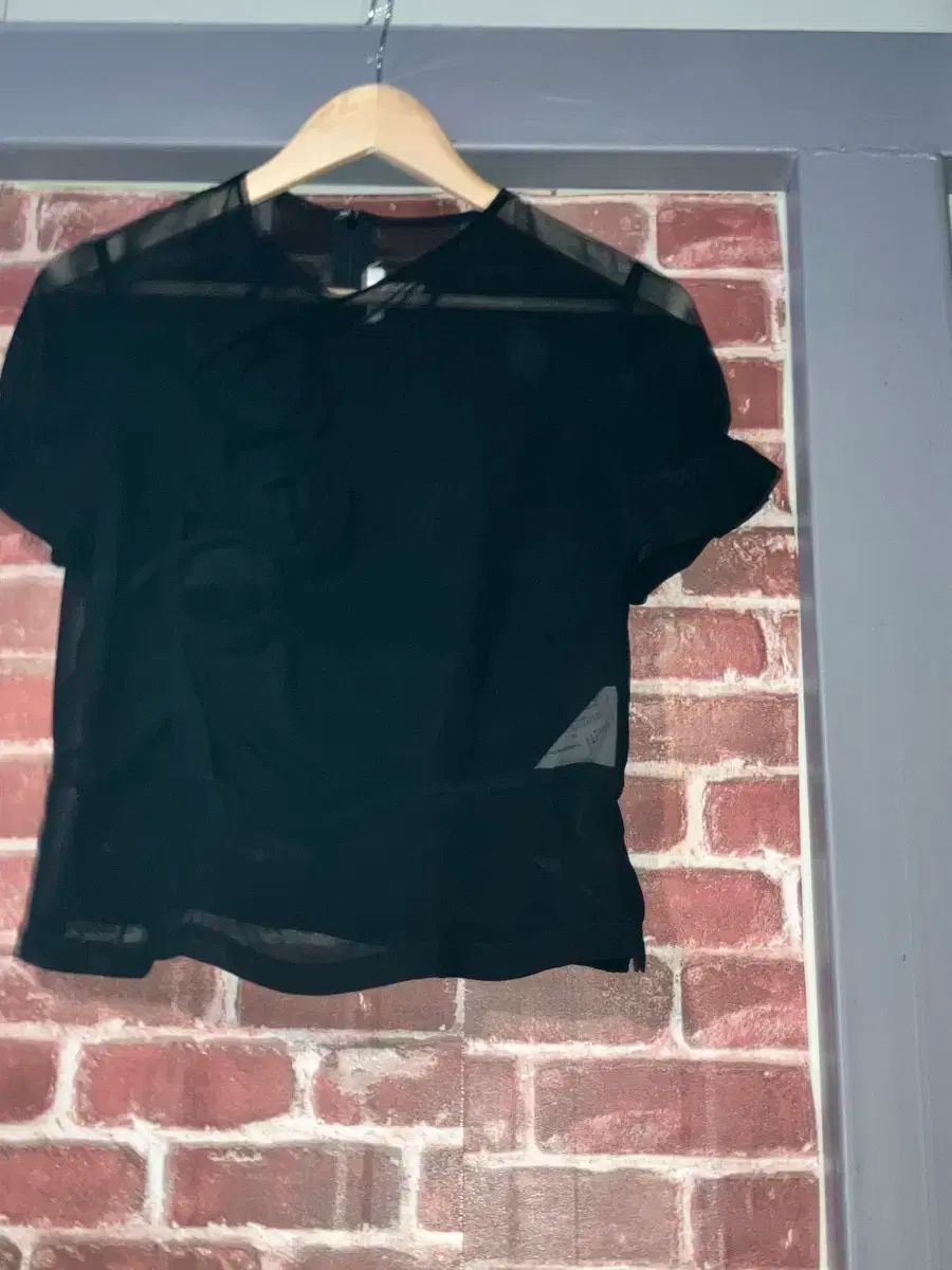 COMME des GARCONS 꼼데가르송 バラ ローズコサジュー 半袖ブラウス