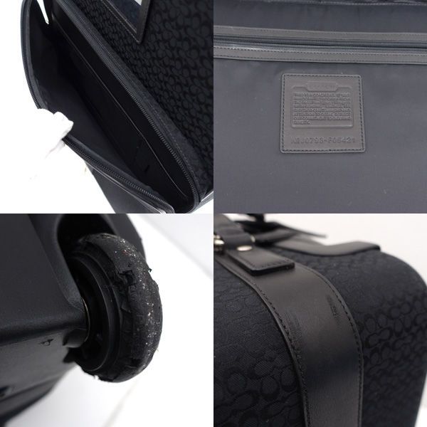 COACH / コーチ ◇トランク シグネチャー スーツケース キャリー