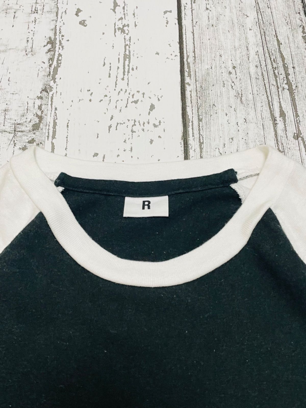 ROTTWEILER ロットワイラー ラグラン 七分袖 長袖 リンガー Tシャツ S