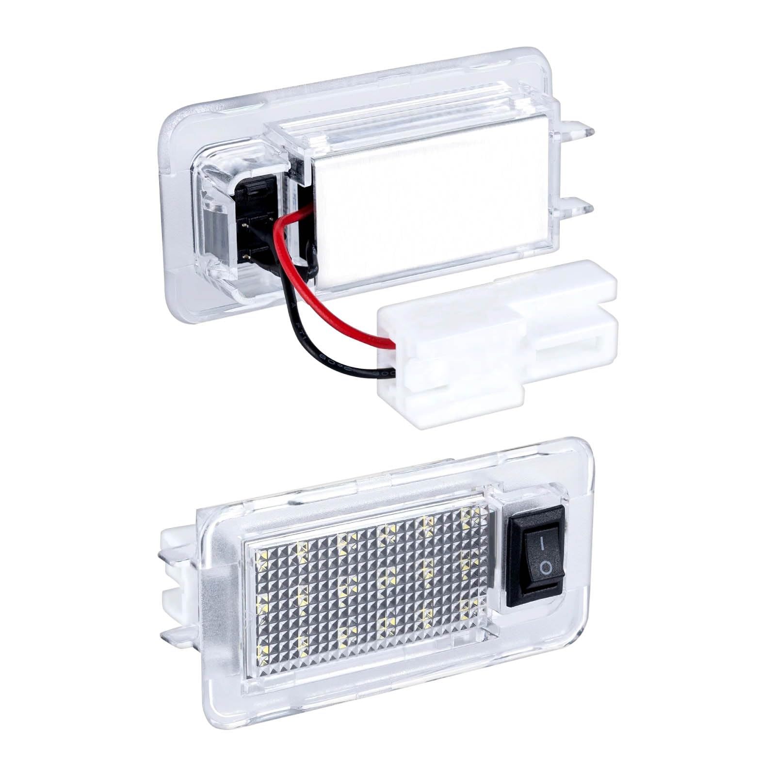 スプリングスウッド 互換 LED ラゲッジランプ トヨタ 車 スイッチ ルームランプ フットランプ カーテシ 302009-2020 タイプA 2個 セット [並行輸入品] [2] [Aタイプ　2個]