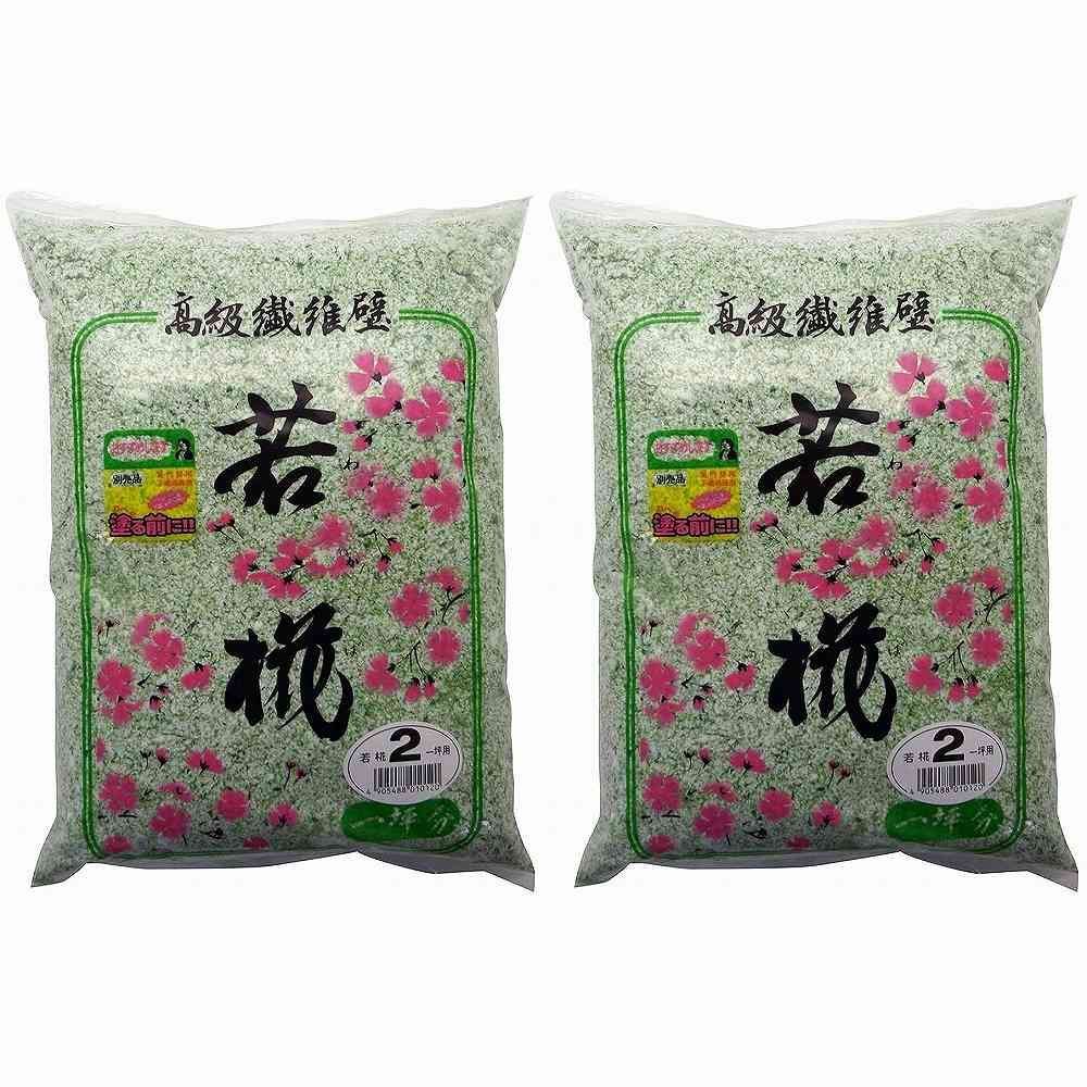 家庭化学工業 繊維壁 若椛 670g(1坪用) No.2 - 接着・補修用品