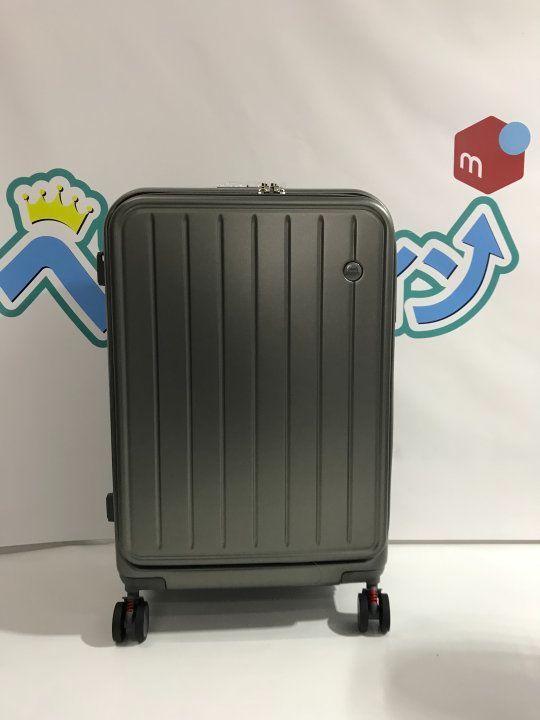 スーツケース　Mサイズ　グレー　キャリーバック　キャリーケース　SC375-24-GY-yy776