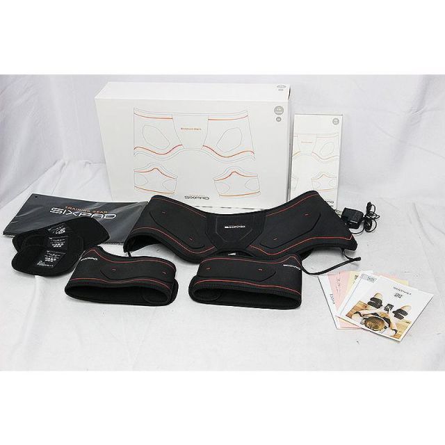 △MTG SIXPAD Bottom Belt シックスパッド ボトムベルト Mサイズ 元箱