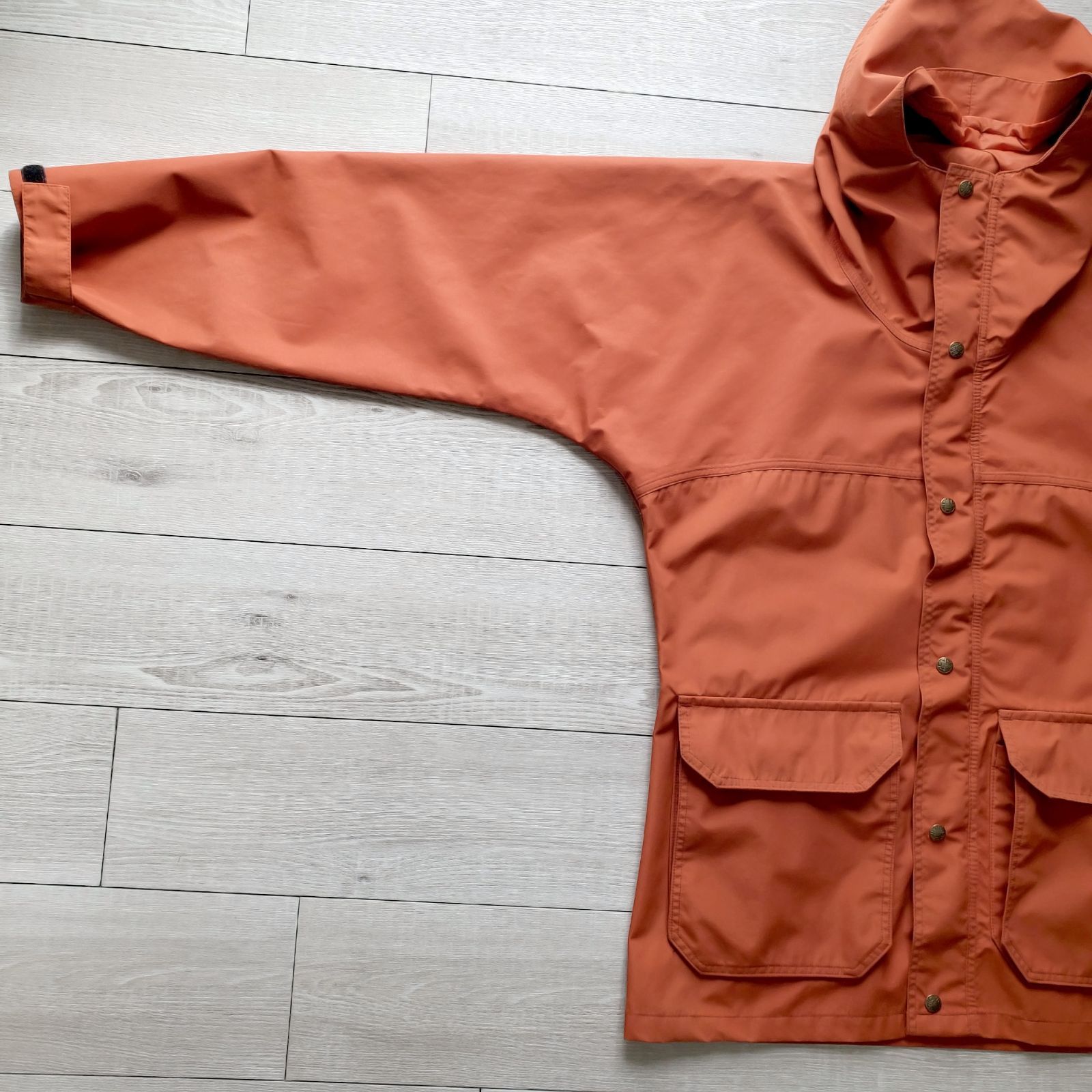 REI coop アールイーアイ□美品 1970s vintage USA製 GORE-TEX マウンテンパーカ M 光沢あるくすんだオレンジ  ゴアテックス レイコープ ミントコンディション - メルカリ