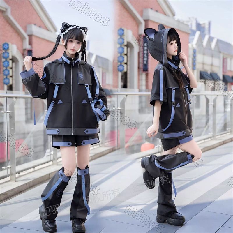 サブカル 猫耳 猫 セットアップ サイバー ファッション 服 原宿 渋谷 10代 20代 ファッション 人気 ジャージ パーカー