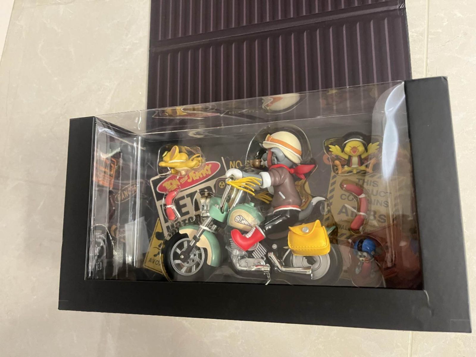 52toys x WarnerBrosトムとジェリー　レトロバイク　フィギュア