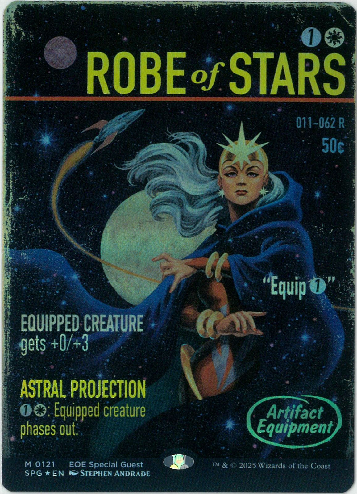 FOIL/MTG/日本語版/ローブ・オヴ・スターズ/Robe of Stars