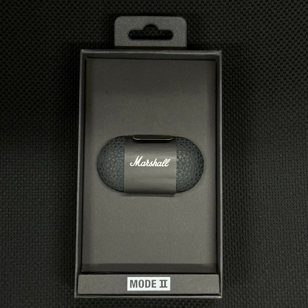ジャンク品 (付属品付き)】Marshall ワイヤレスイヤホン MODE II Black