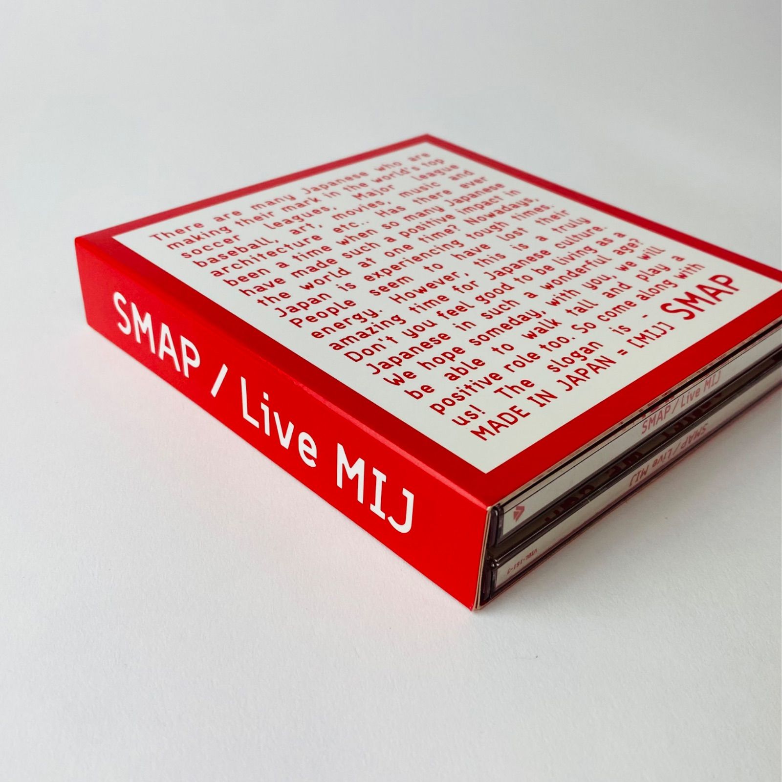 SMAP/Live MIJ〈3枚組〉 SMAP/Live MIJ〈3枚組〉 ミュージック
