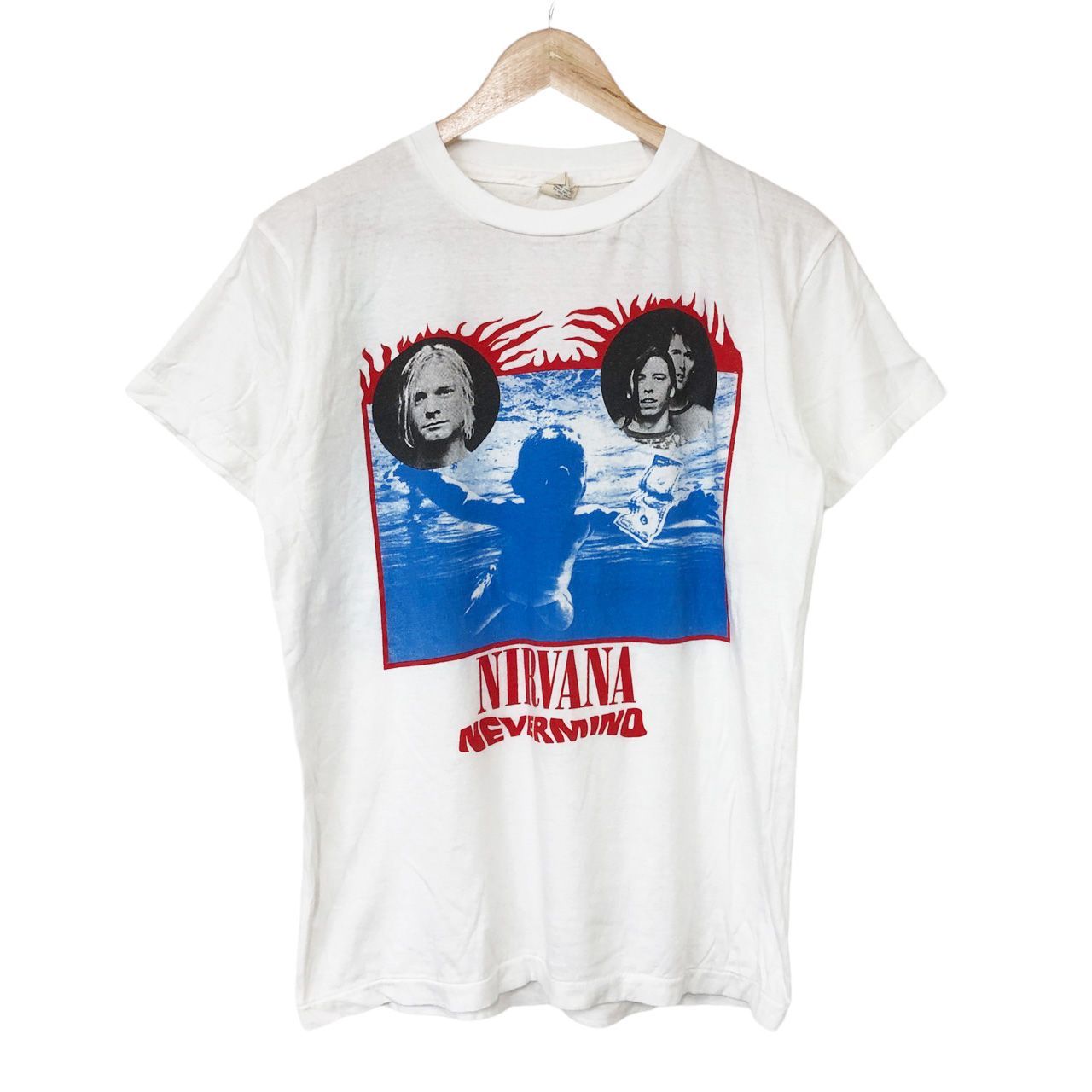 新品 NIRVANA Nevermind Tシャツ 白 M バンドT ロックT - メルカリ