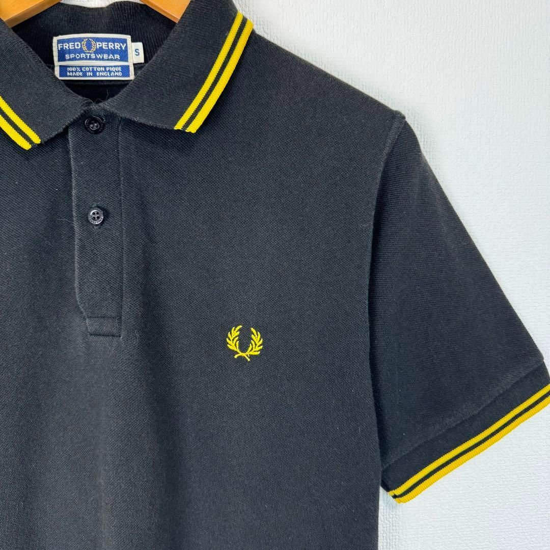 FRED PERRY フレッドペリー イングランド製 ポロシャツ 半袖
