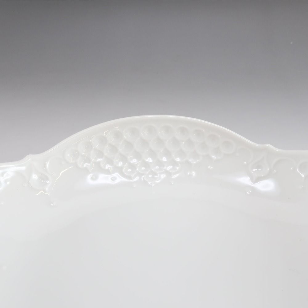 マイセン ホワイトレリーフ