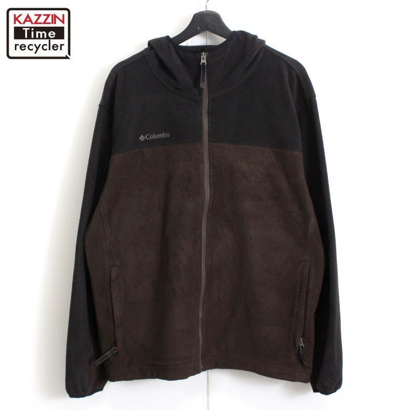 00s Columbia 2トーンカラー フリース フリースジャケット メンズ 表記Lサイズ