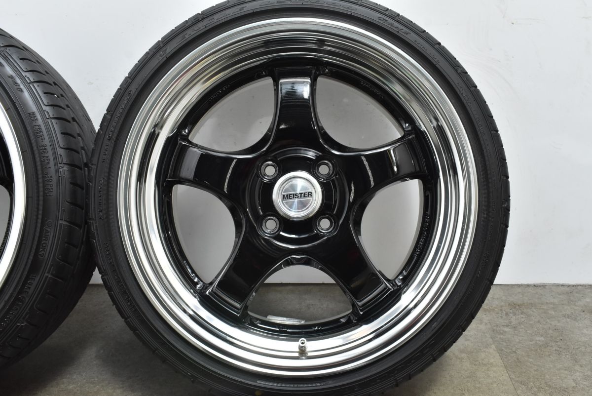 良好品】WORK マイスター S1R 16in 6J+42 6.5J+37 PCD100 グッドイヤー