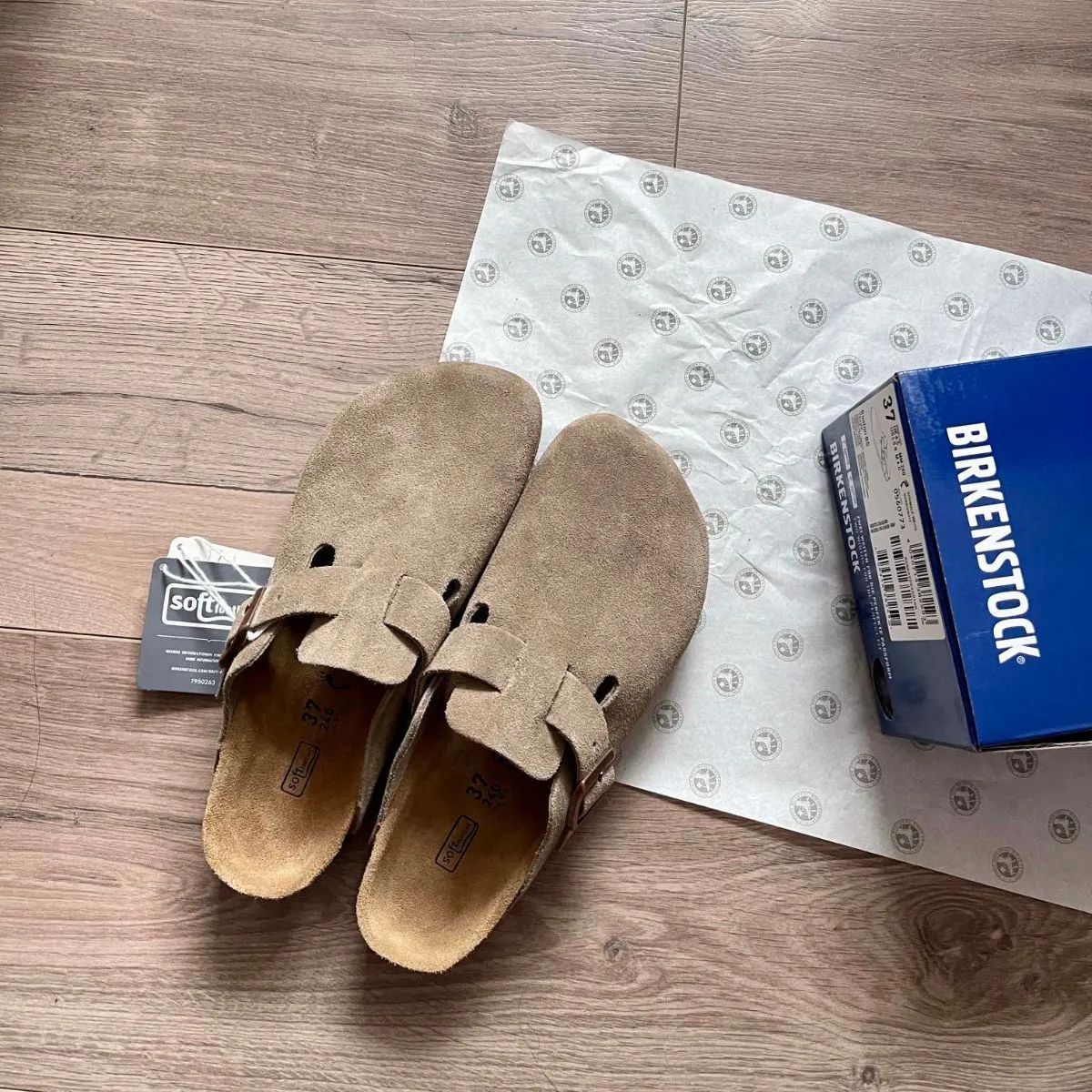 BIRKENSTOCK ☆ビルケン BOSTON シュトックボストンスエードサンダル