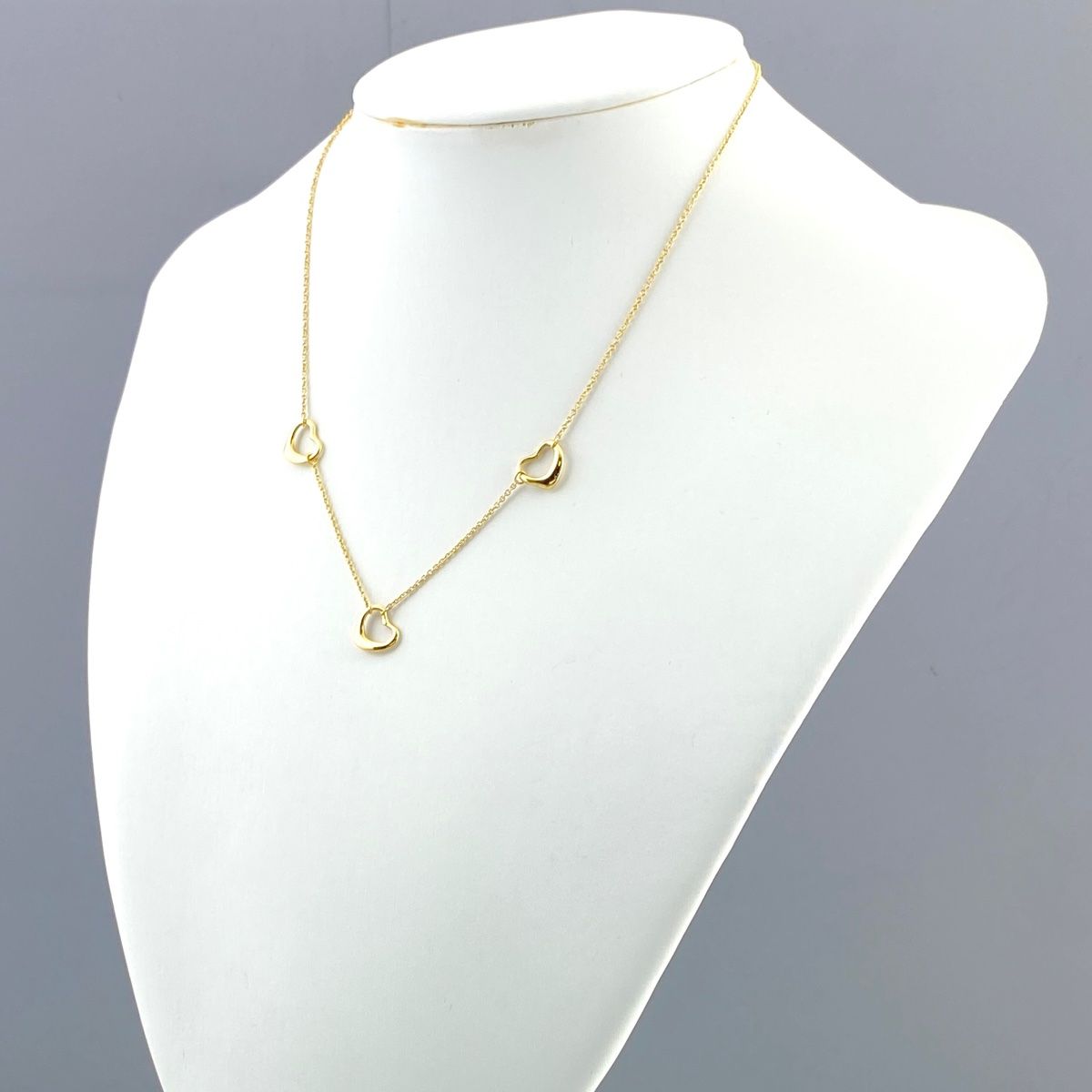 ♦︎ TIFFANY&Co ティファニー オープンハート 3連 ネックレス TIFFANY&Co. ティファニー トリプルオープンハート 3連 ネックレス