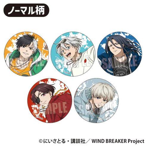 WIND BREAKER トレーディング缶バッジ スケーターver. 6個入りBOX