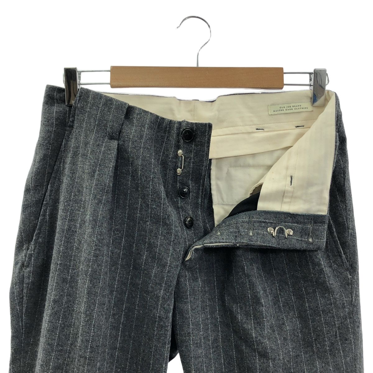 OLD JOE BRAND / オールドジョー | ウール ストライプ スラックス | 28