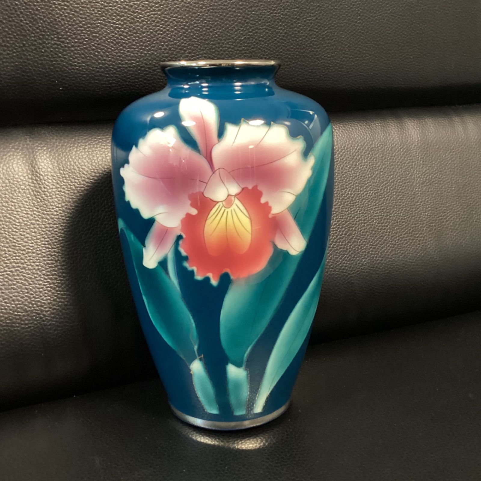 黒翠七宝　鯉　花瓶 Amazon.co.jp: 黒翠黒翠七宝 花器 : ホーム＆キッチン