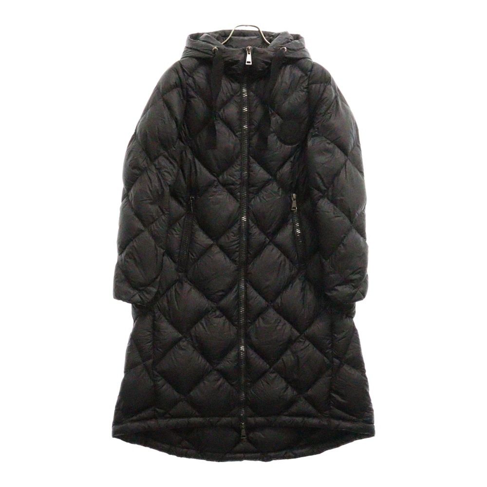 MONCLER モンクレール 20AW DUROC GIUBBOTTO ナイロン ロングダウンコート ブラック レディース F20931D20000 C0459