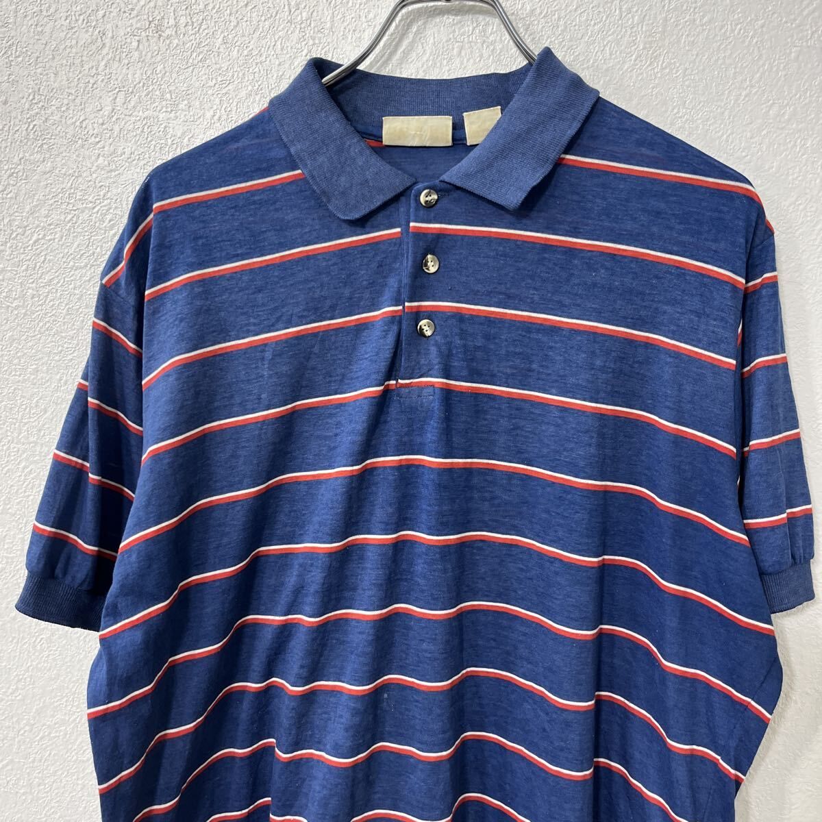 THE MEN'S STORE Bloomingdale's 半袖 ポロシャツ XL ブルー ザ