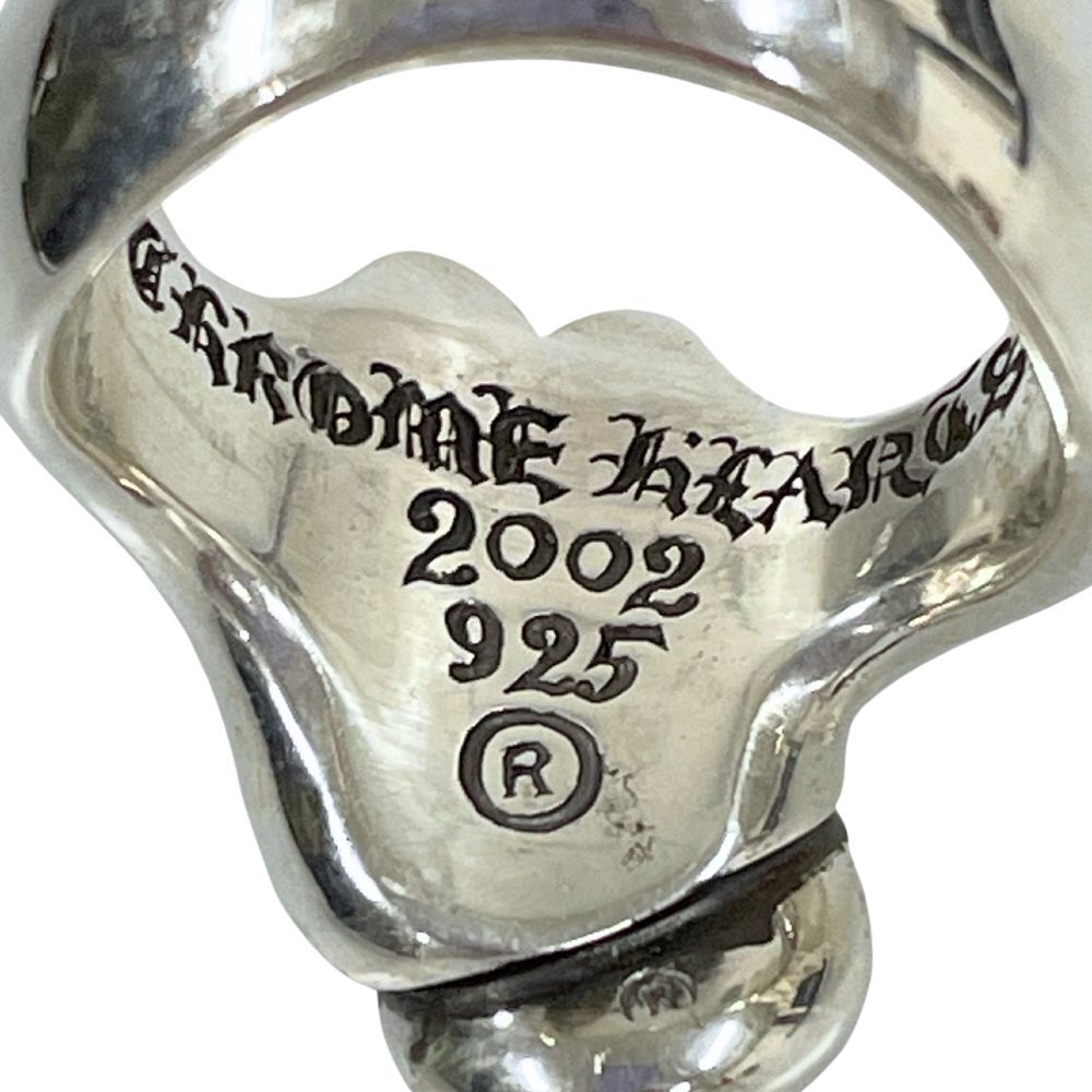 CHROME HEARTS RING-LT-MED リップアンドタン ミディアム シルバー 