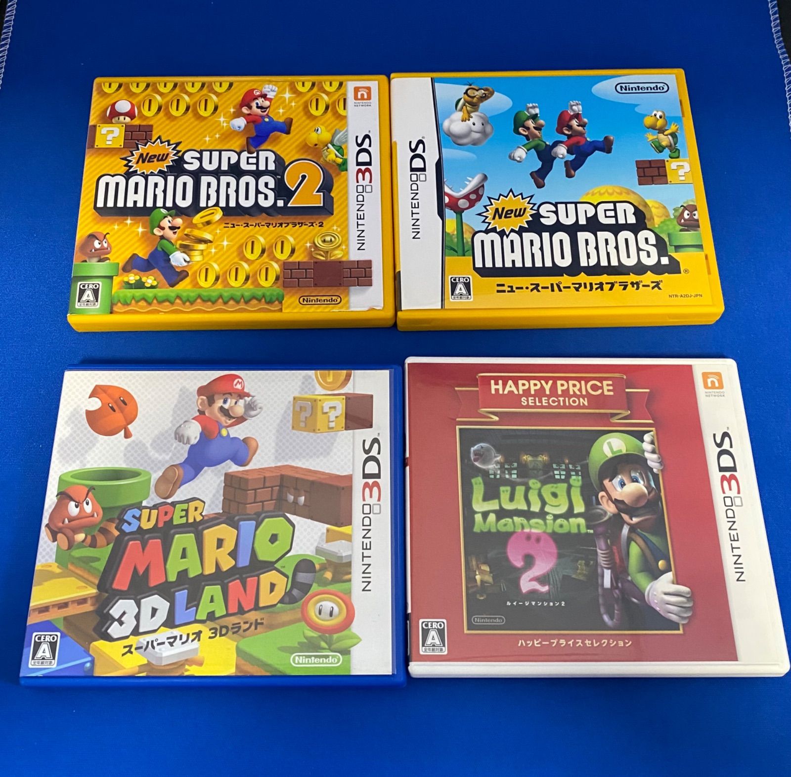 3DS 任天堂 スーパーマリオブラザーズ・3Dランド・ルイージ