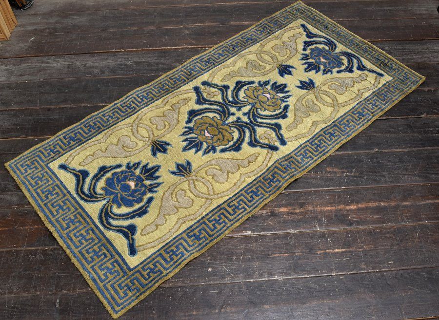 古い 段通 古道具 アンティーク 2025年最新】赤穂 段通の人気アイテム - メルカリ