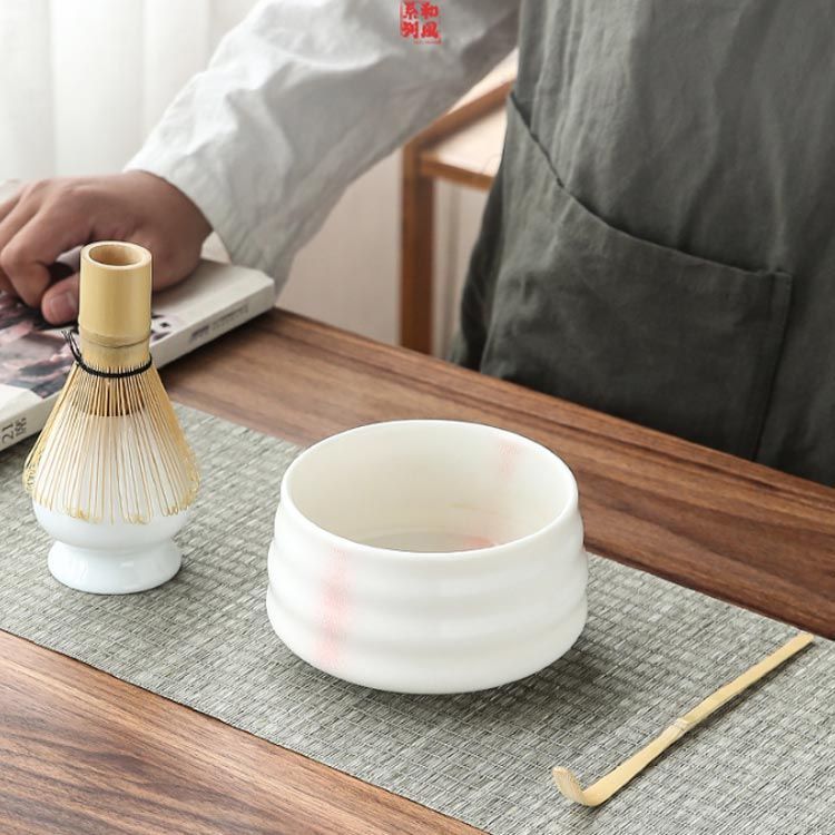 天然竹茶器セット 中国古典茶道茶道具セット 五紳士セット 茶杓 ぶ厚い 茶道具 5