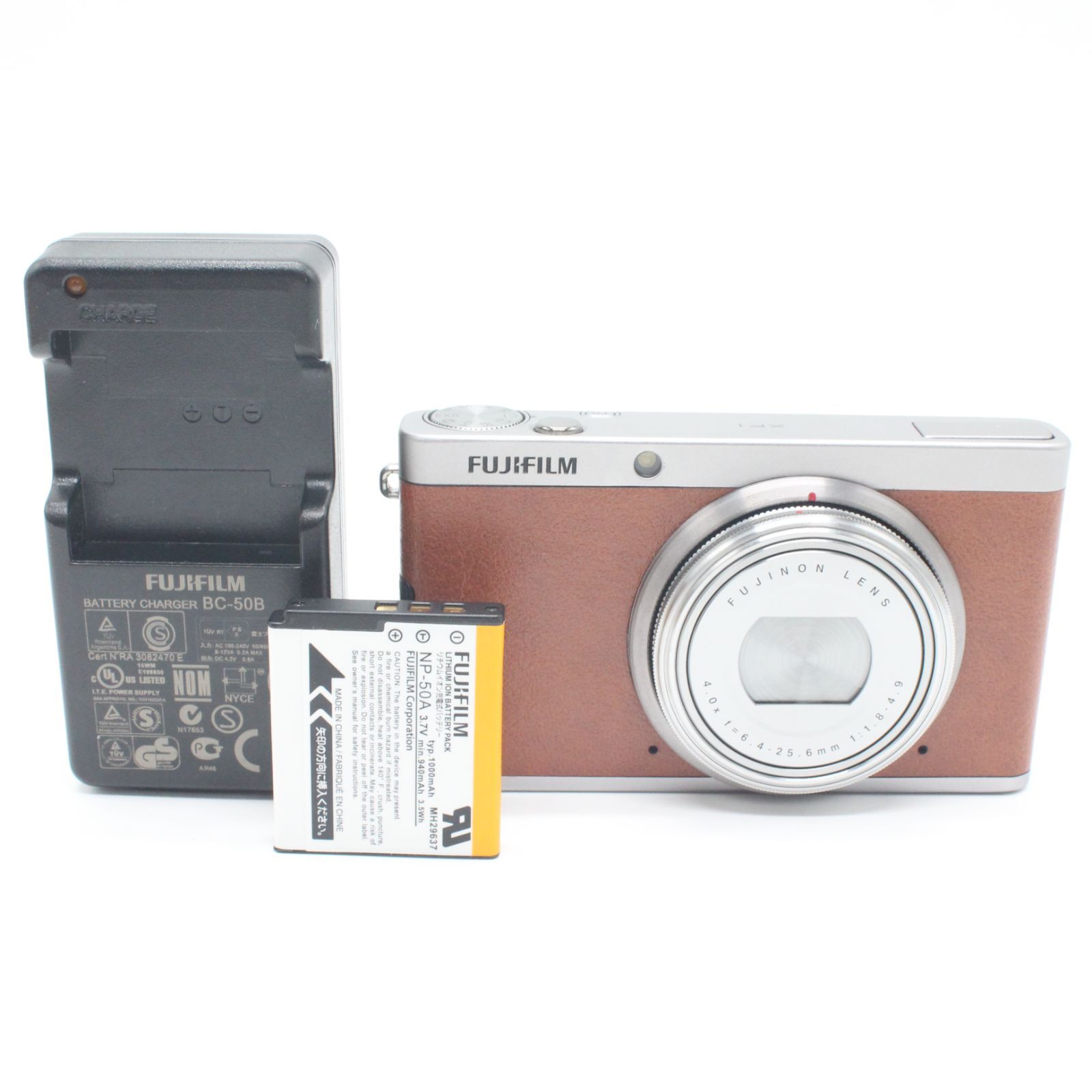 上品 FUJIFILM XF1 ブラウン FX-XF1