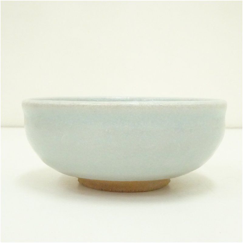 美術品・アンティーク・コレクション 京焼 安田全宏造 青磁茶碗（共箱