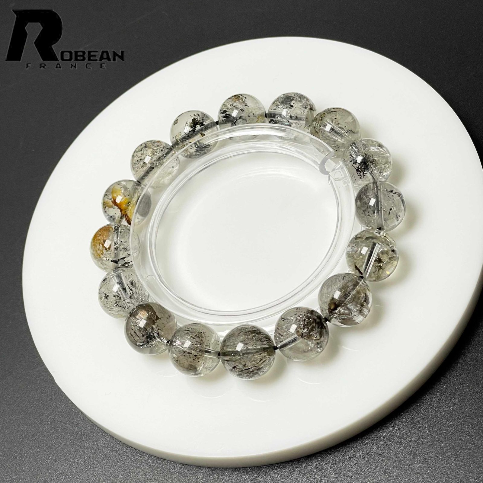 高級 EU製 定価26万円☆ROBEAN・ハーキマーダイヤモンド 