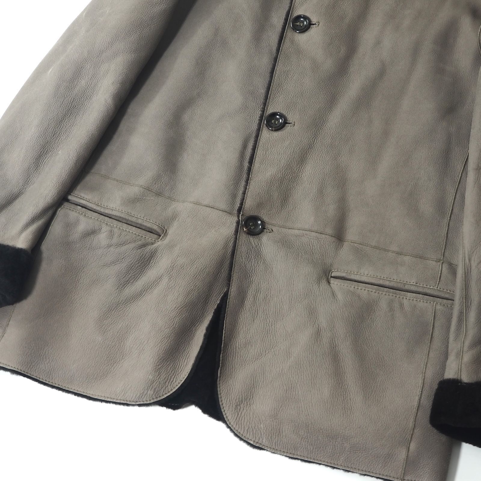 ◎ジョルジオアルマーニ GIORGIO ARMANI レザータグ 黒タグ 