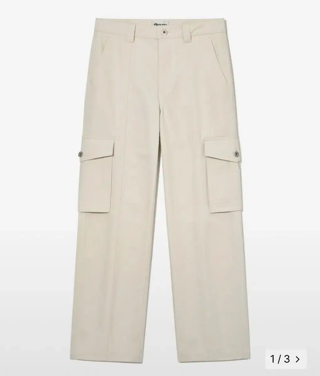 GLOWNY グロウニー MILLY CARGO PANTS BEIGE