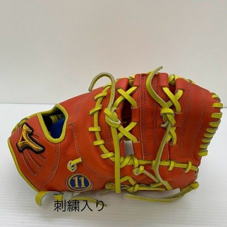 MIZUNO - 中古品 ミズノ MIZUNO ミズノプロ 硬式 捕手用オーダーグローブ ファーストミット HAGA製刺繍有り 5830 MIZUNO - 中古品 ミズノ MIZUNO ミズノプロ 硬式 捕手用オーダー