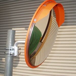 ナック ケイ エス ステンレス製 アンゼンミラー 丸型 φ320 本体のみ 4AST0320S 壁金具 φ34 φ48.6mm支柱取付金具付 個人宅 代引き決済不可 カーブミラー 構内用ミラー 室内用ミラー ステンレスミラー 一面鏡 NAC