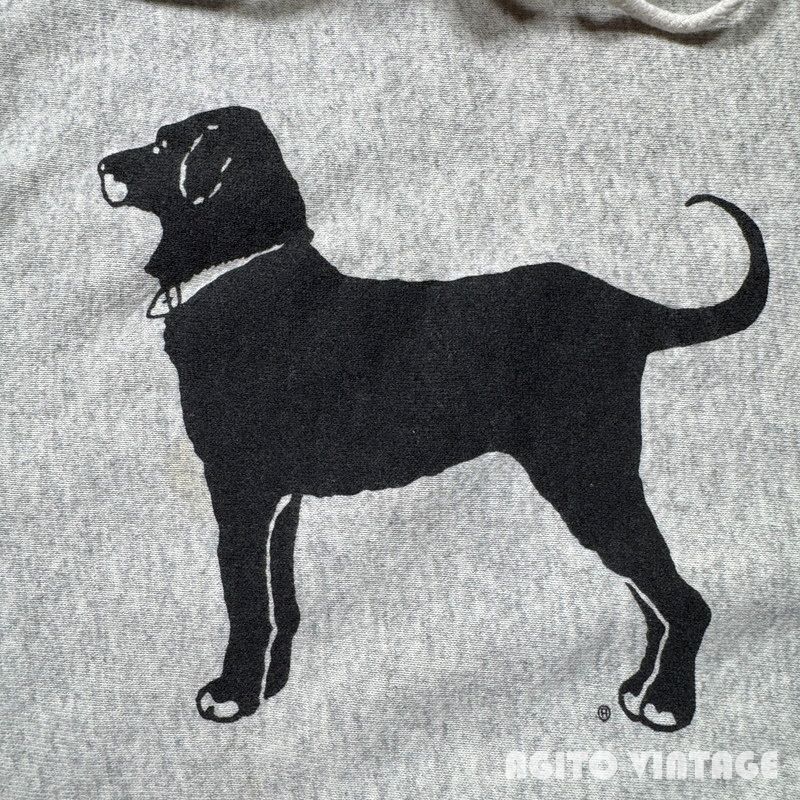 90's Kellsport The Black Dog ブラックドッグ モックネックスウェット