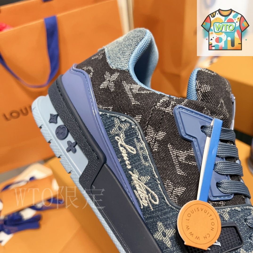 【カジュアルスタイルに♪】LV スニーカー louis-vuitton--