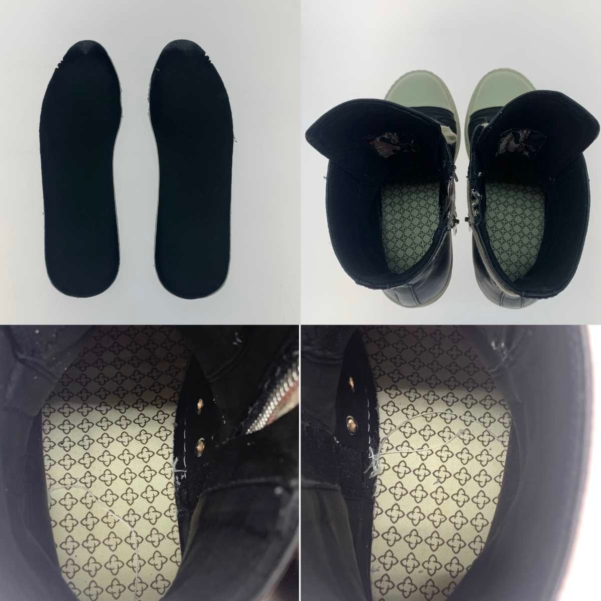 ○○RICK OWENS リックオーウェンス 靴 SIZE 42 U8800 ブラック - メルカリ