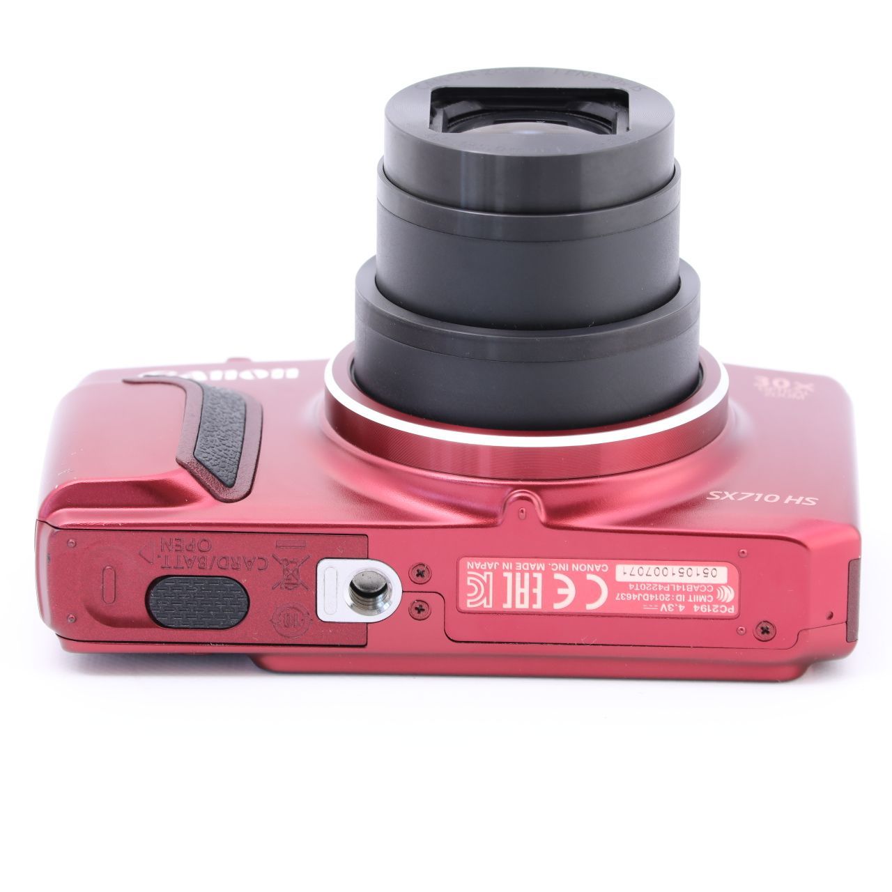 Canon デジタルカメラ PowerShot SX710 HS レッド 光学30倍ズーム