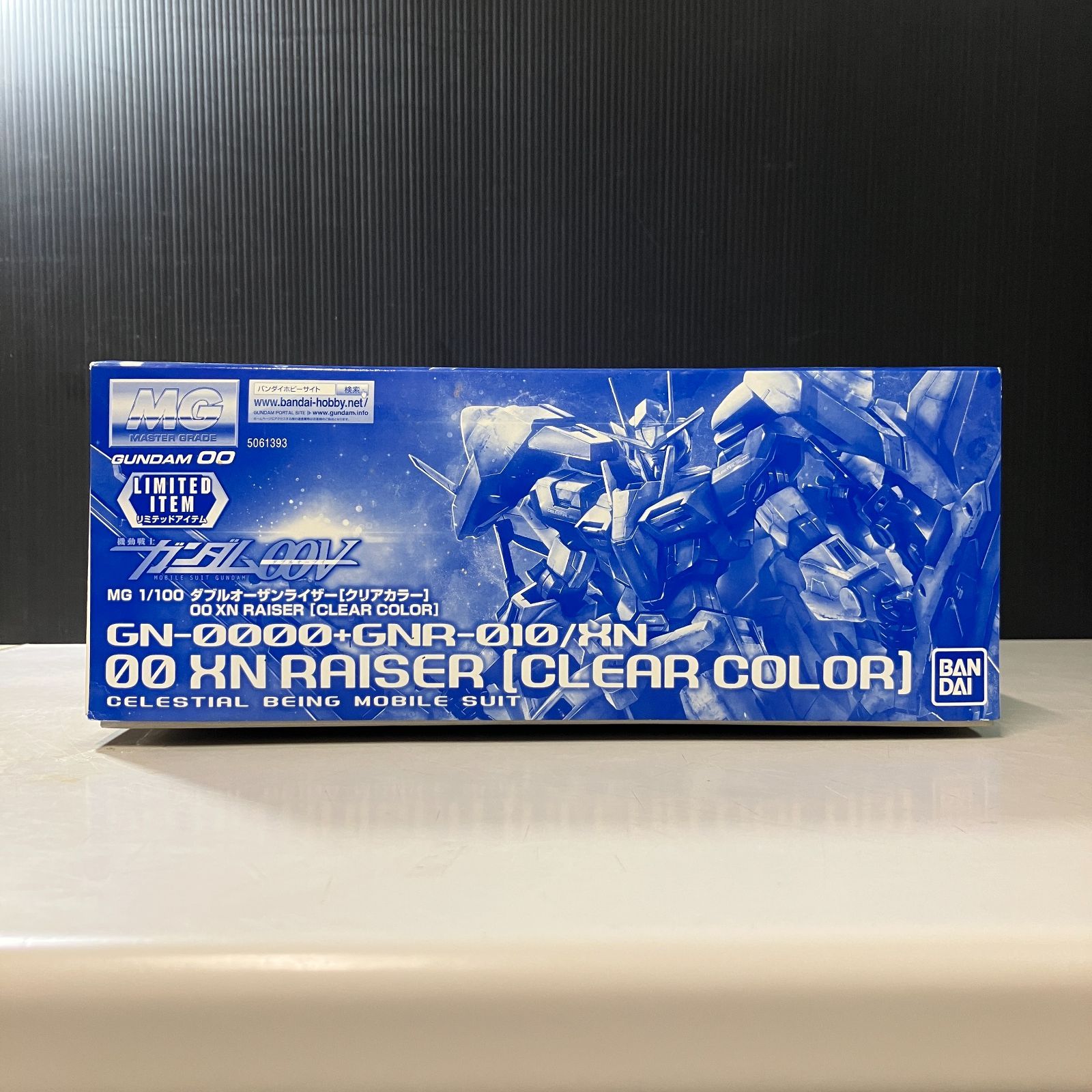 むつ41-100212】MG ダブルオーザンライザー クリアカラー - メルカリ