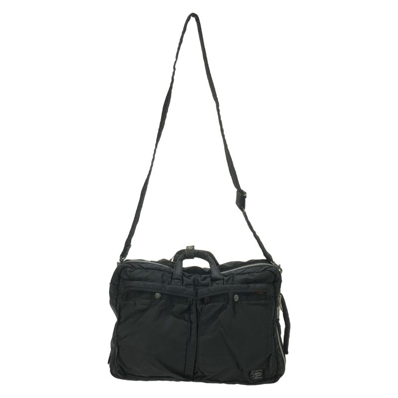 【中古】PORTER タンカー 3WAYブリーフケース(擦れあり) ブラック[19]