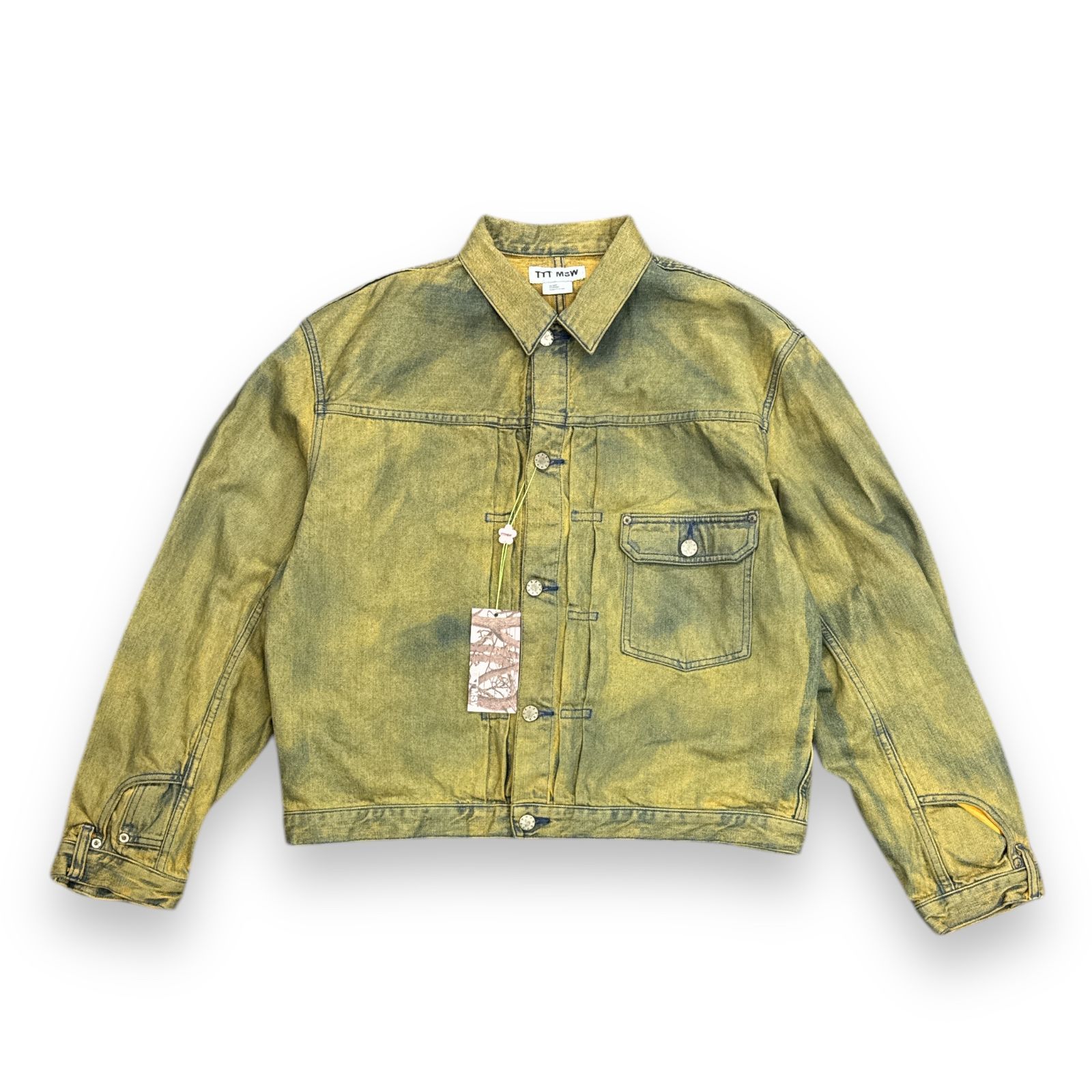 参考上代110000円 未使用品 TTT MSW 24SS Denim Jacket デニム