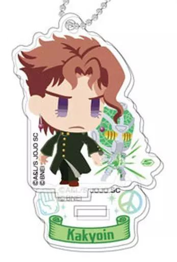 花京院典明 ジョジョの奇妙な冒険 キーホルダー ファッション 第3部 魂