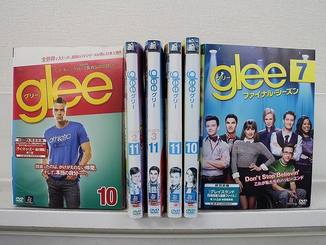 DVD glee グリー シーズン1～ファイナルシーズン 全60巻 ※ケース無し