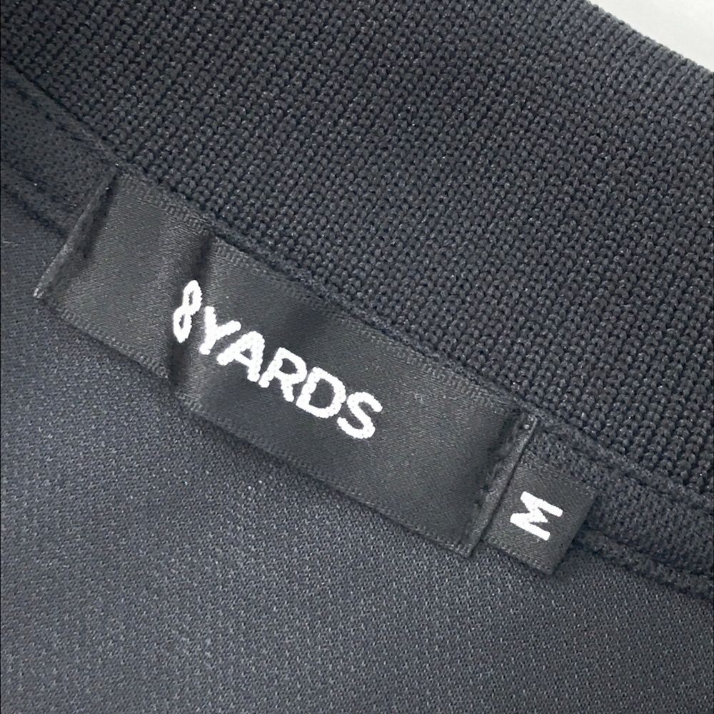 サイズ：M 8YARDS ハチヤーズ 半袖ポロシャツ ブラック系