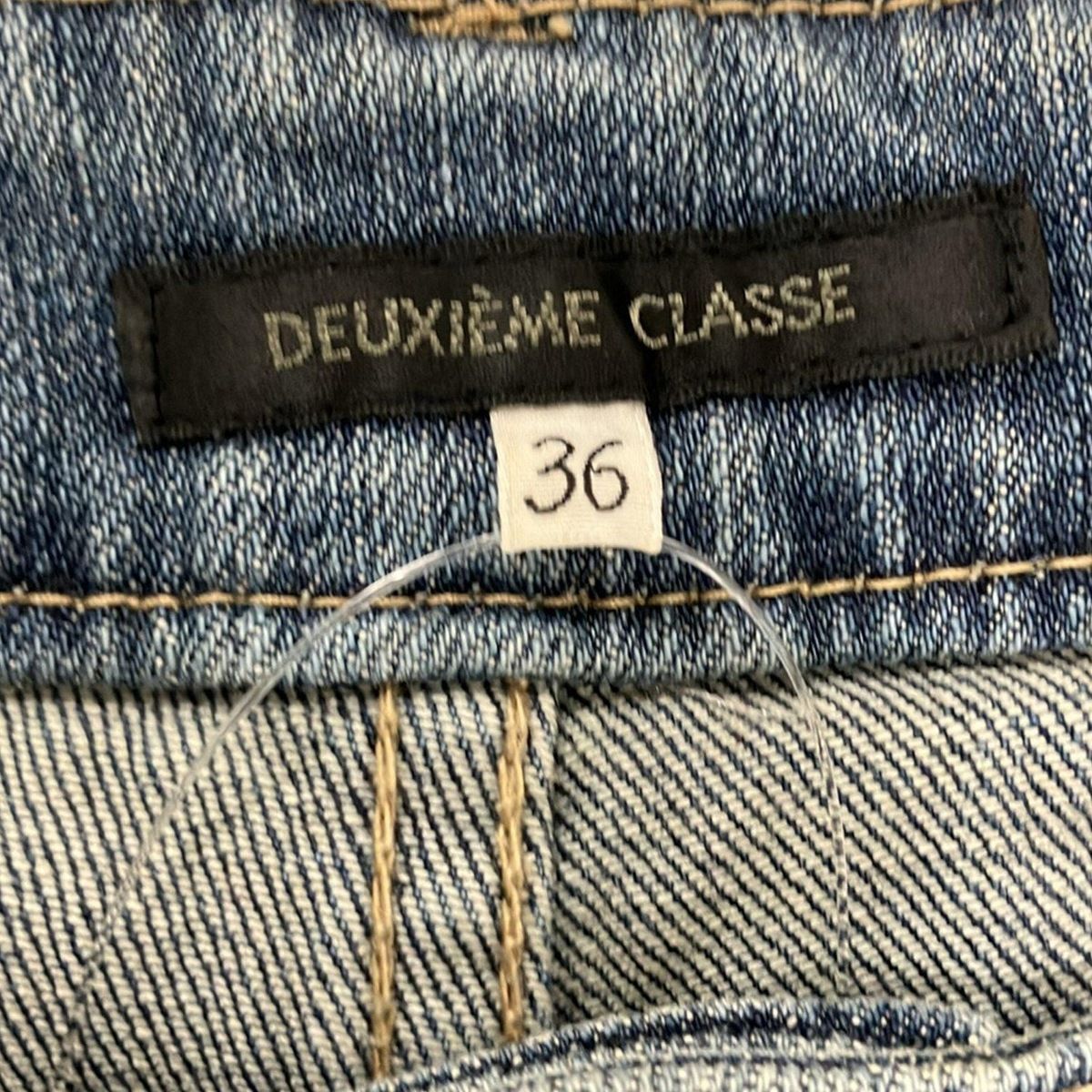 DEUXIEME CLASSE ドゥーズィエム ジーンズ サイズ36 S レディース - ブルー フルレングス NICORILABO_COM