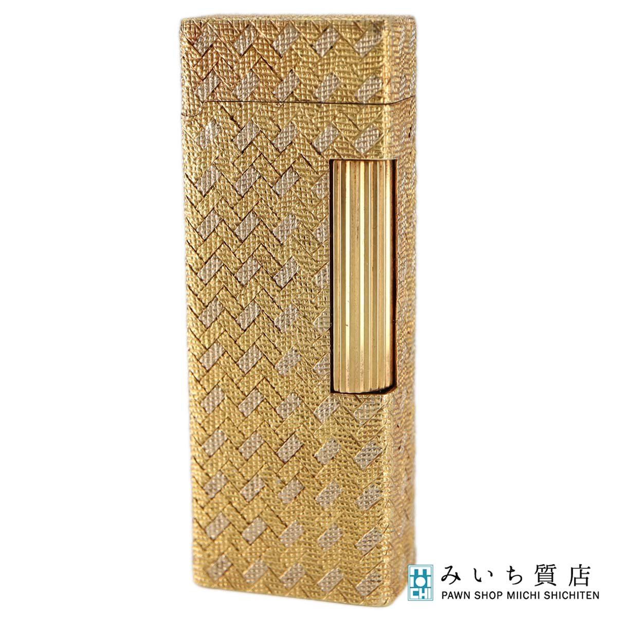 金無垢】dunhillダンヒル／K18ガスライター