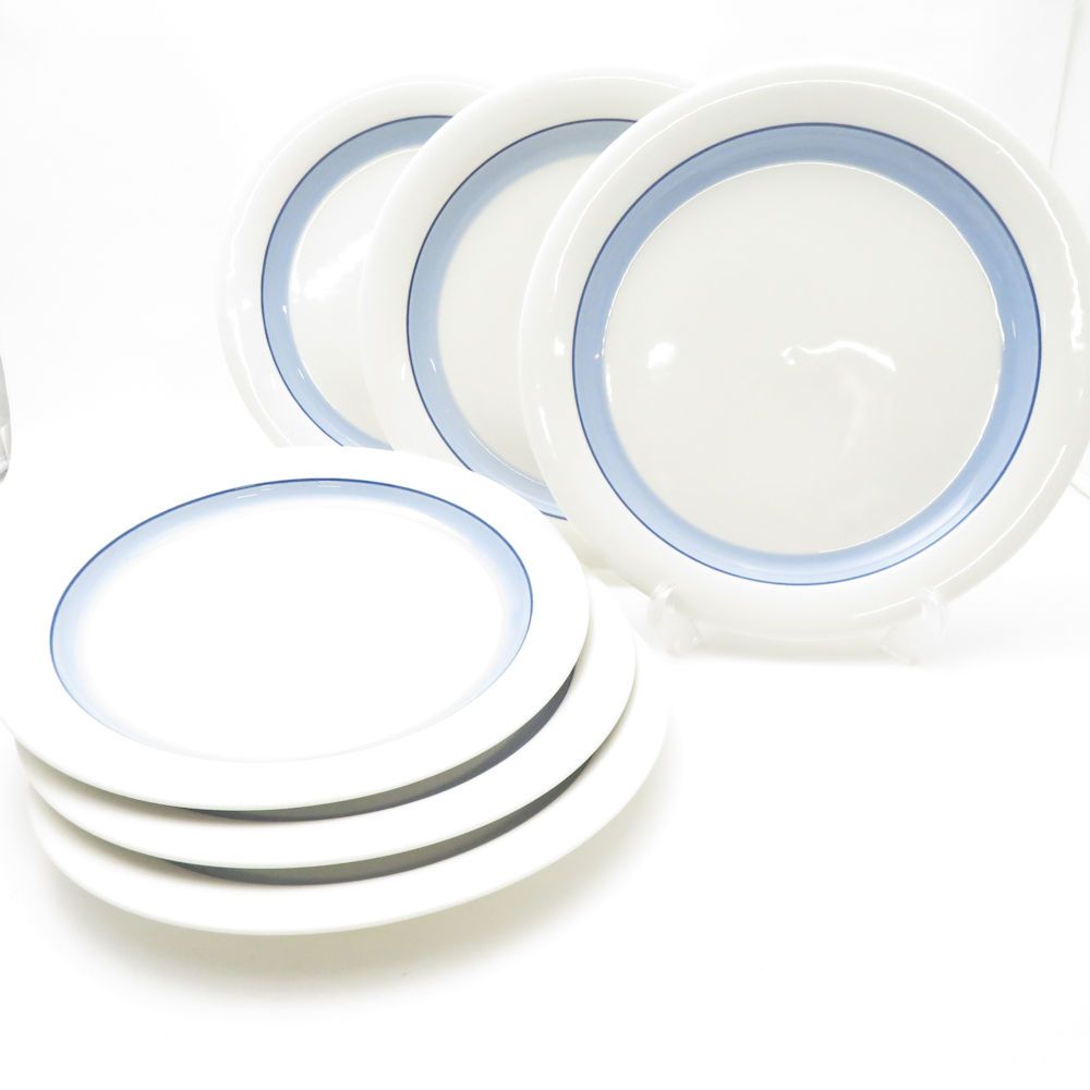 ♥ ARABIA アラビア Pudas Arctica アークティカ プダス 大皿 6枚 セット 26cmプレート 旧ロゴ 北欧 SC8914J1